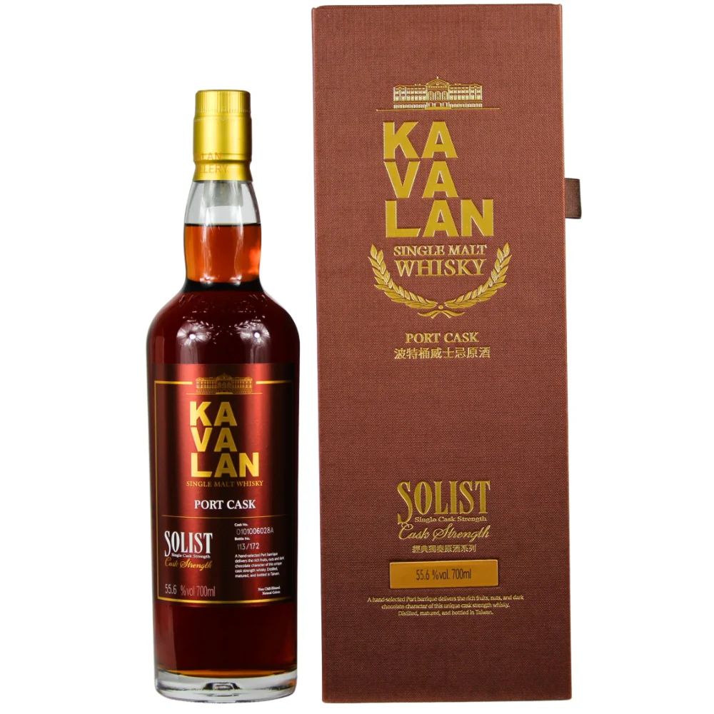 Kavalan Solist Port Cask #0101006028A 55,6% 0,7l