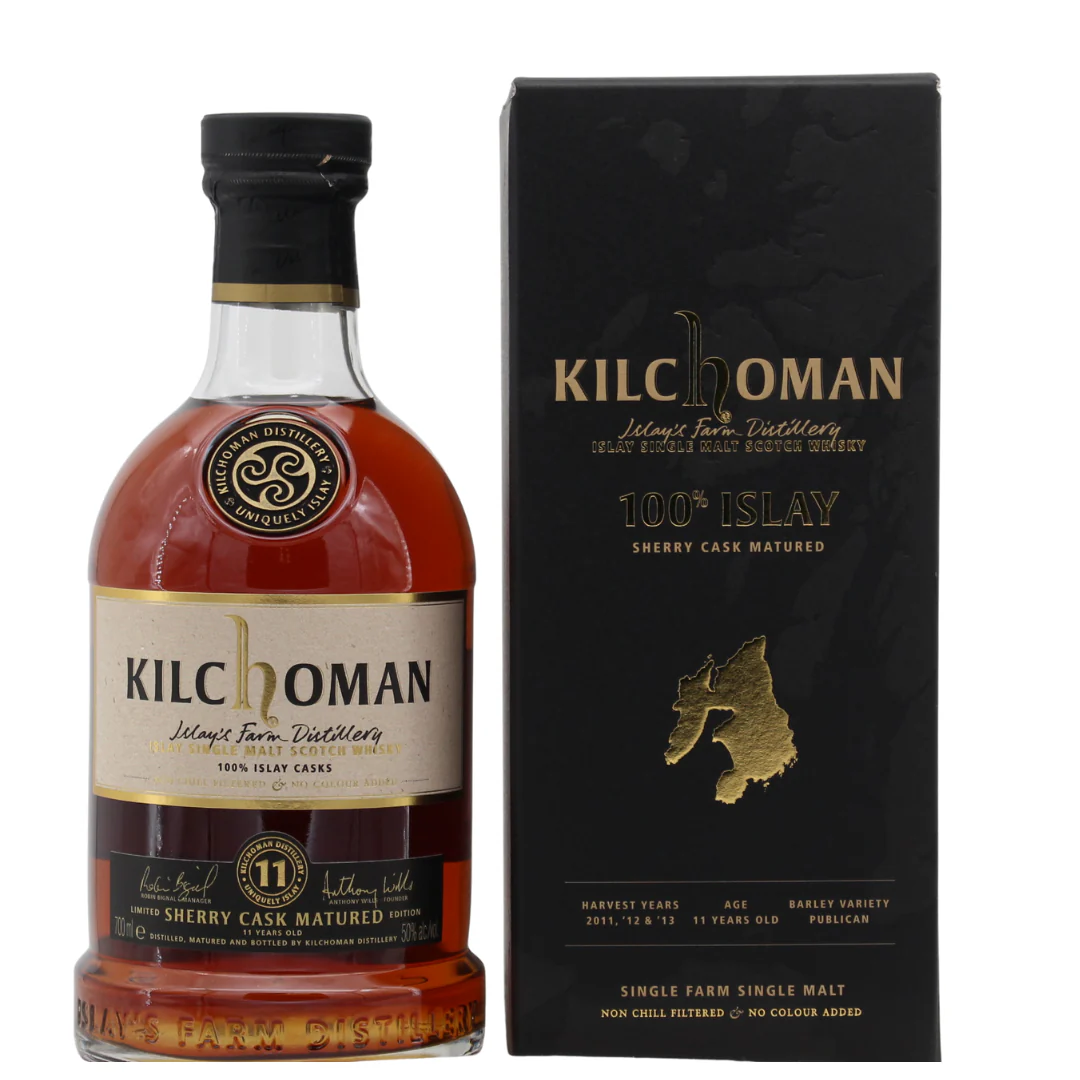 Kilchoman 11 Jahre 100% Islay Sherry Cask Matured 50% 0,7l