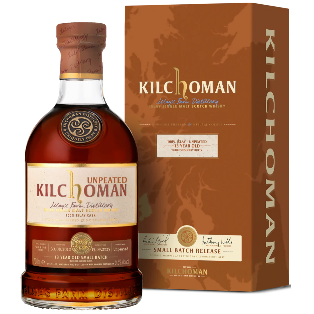 Kilchoman 13 Jahre 2012/2025  Unpeated 100% Islay Cask 54,5% 0,7l