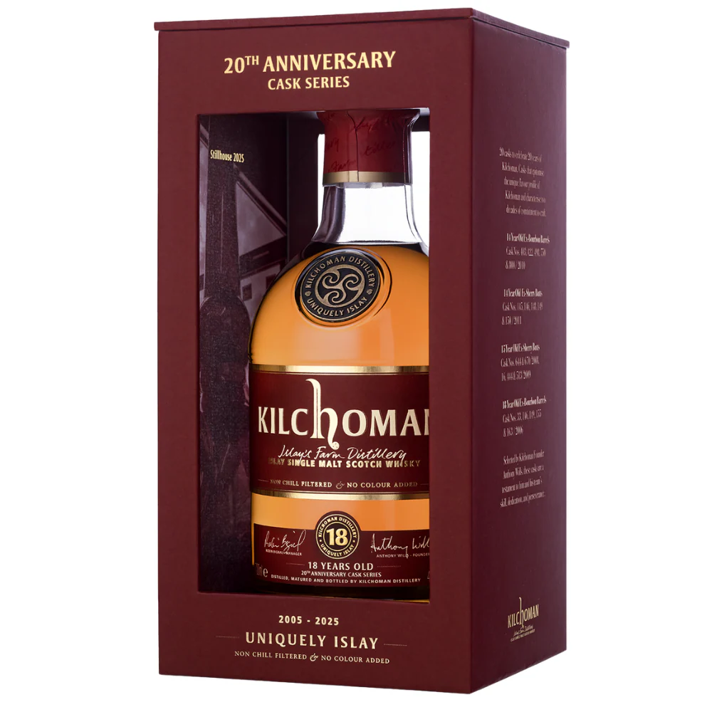 Kilchoman 18 Jahre 20th Anniversary Cask Series Ex-Bourbon Cask 46% 0,7l - Image 3