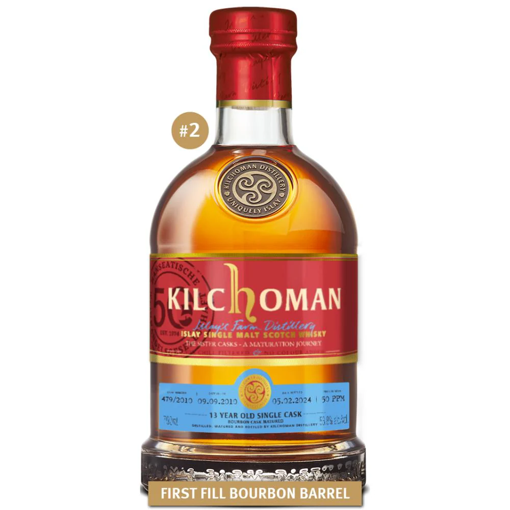 Kilchoman 2010/2024 1st Fill Bourbon Sister Cask 2 479/2010 53,8% 0,7l