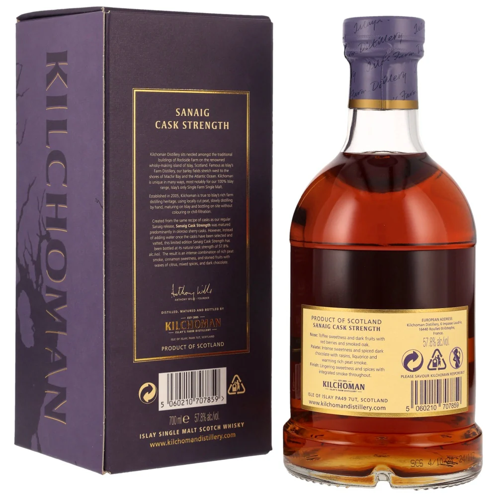 Kilchoman Sanaig Cask Strength - 2024 Edition 57,8% 0,7l - Image 2