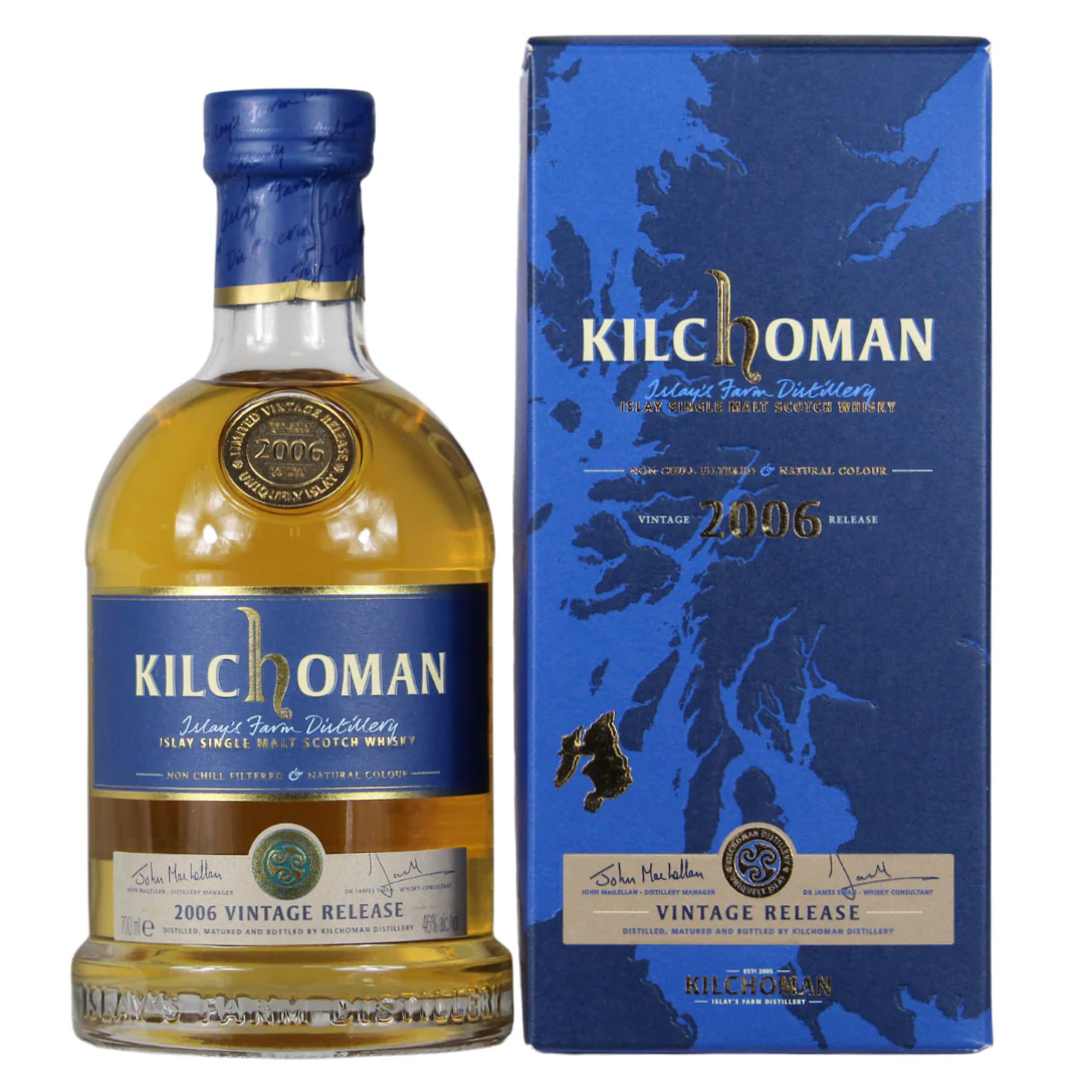 Kilchoman Vintage 2006 Release 46% 0,7l
