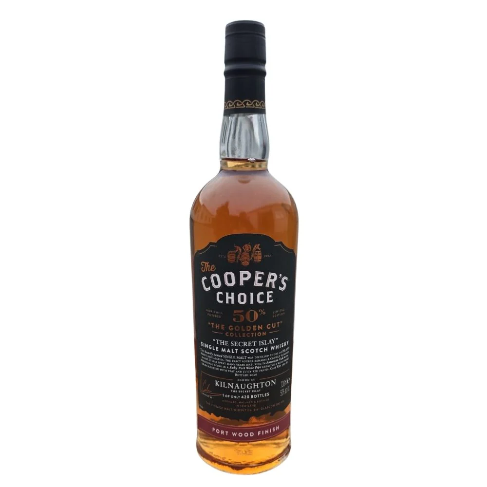 Kilnaughton "Secret Islay" Coopers Choice The Golden Cut Port Finish 50% 0,7l