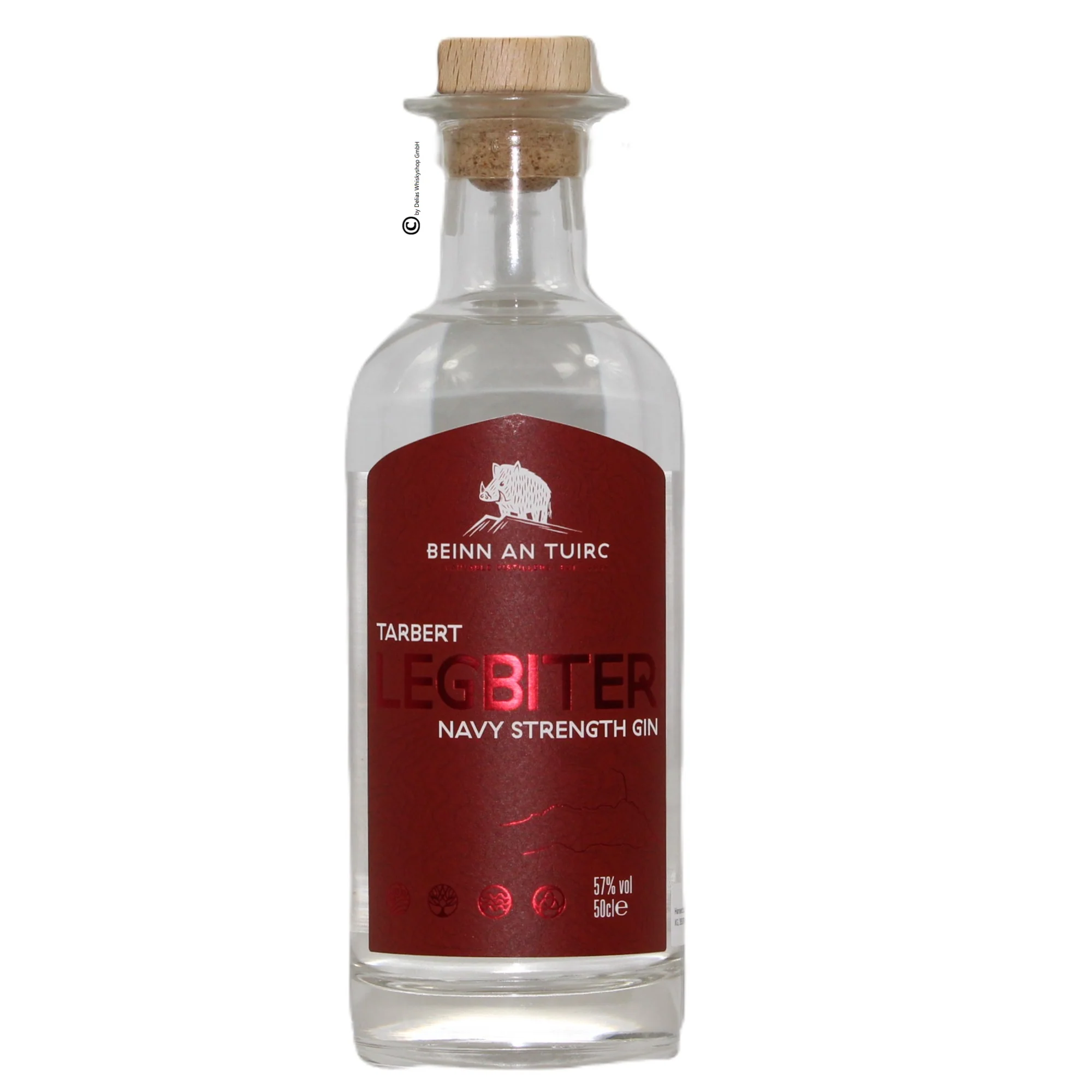 Kintyre Tarbert Legbiter Navy Strength Gin 57% 0,5l
