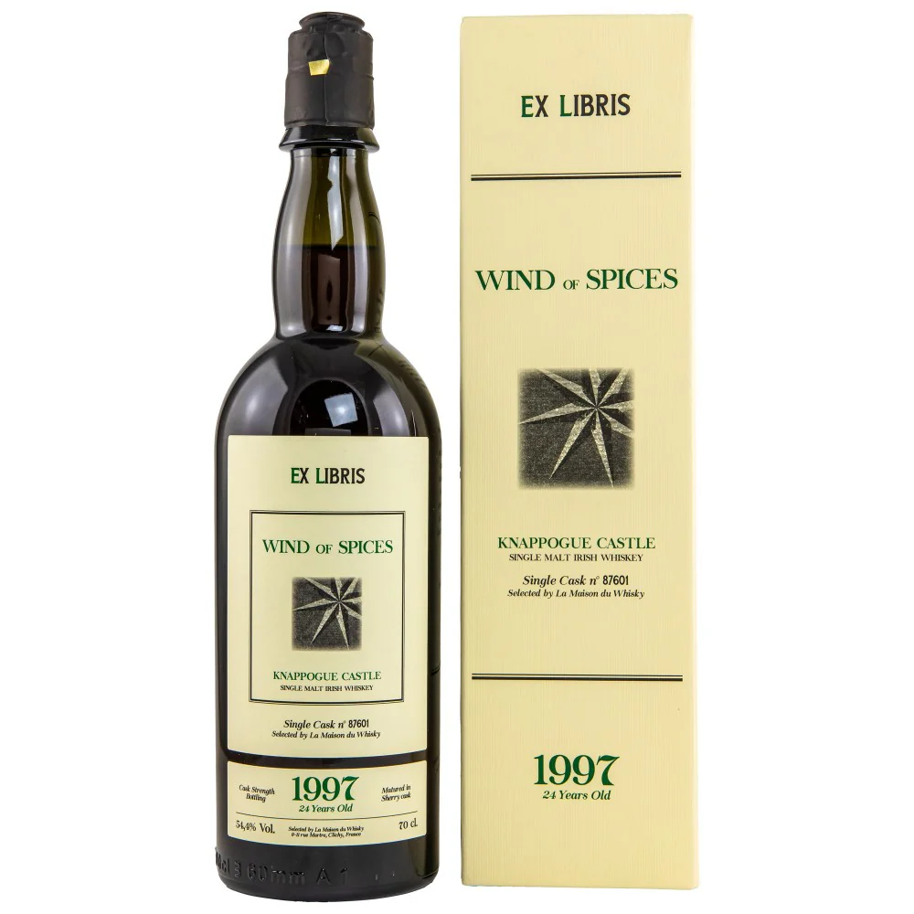 Knappogue Castle 24 Jahre 1997/2022 Ex Libris Cask #87601 54,4% 0,7l