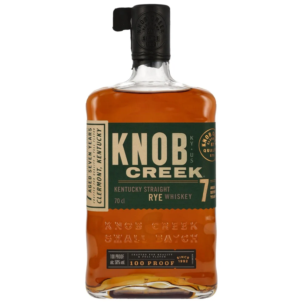 Knob Creek 7 Jahre Rye Whiskey 50% 0,7l