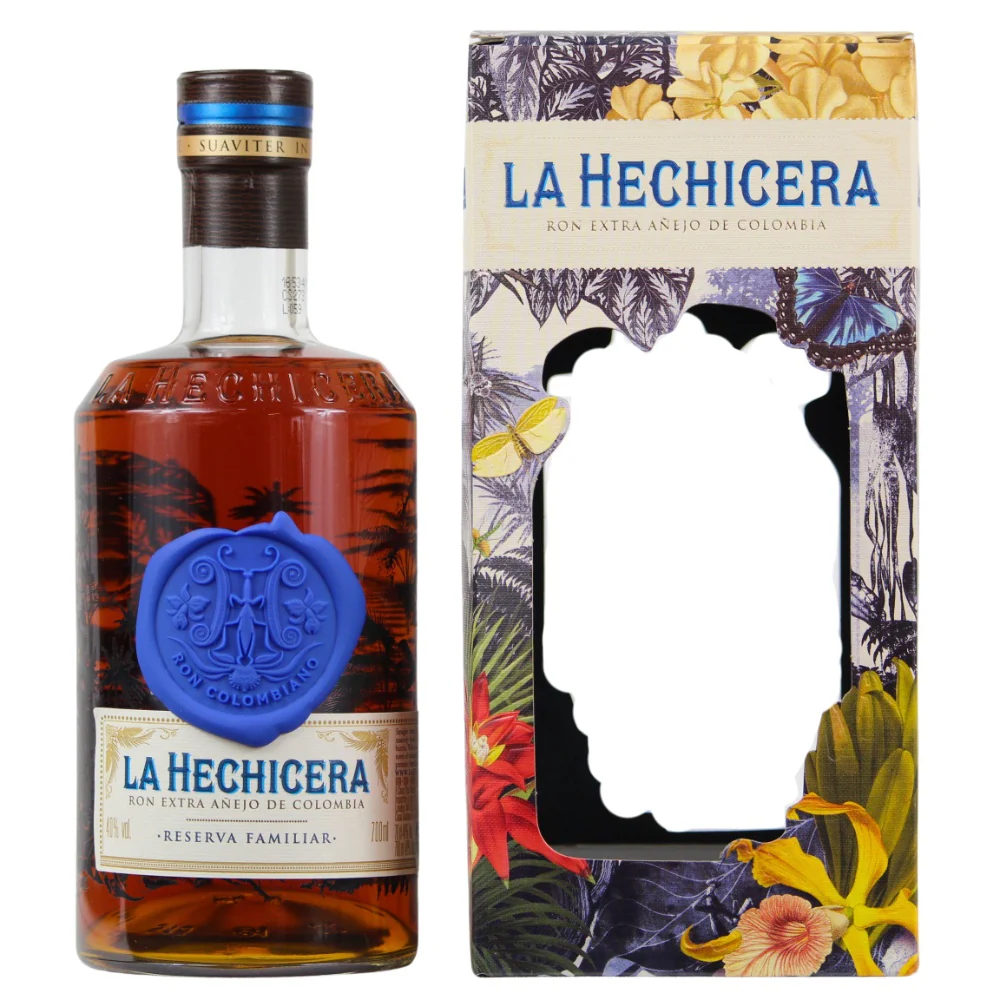 La Hechicera Ron Extra Anejo Rum Reserva Familiar 40% 0,7l