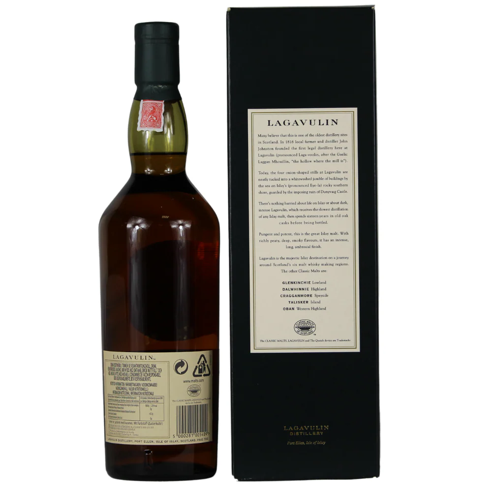 Lagavulin 16 Jahre (Bottled 2009, L9329CM000) 43% 0,7l - Image 2