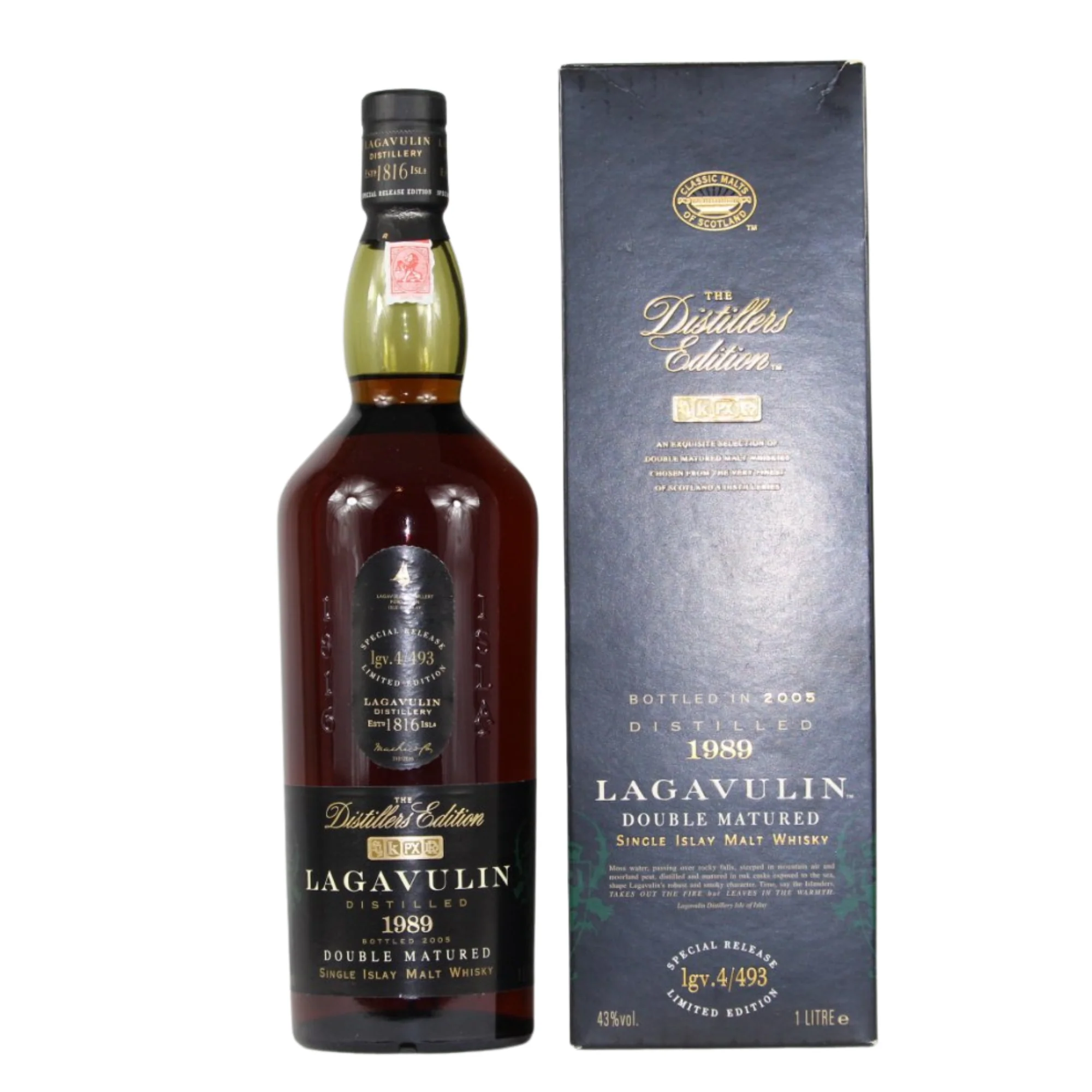 Lagavulin Distillers Edition 1989-2005 43% 1000ml