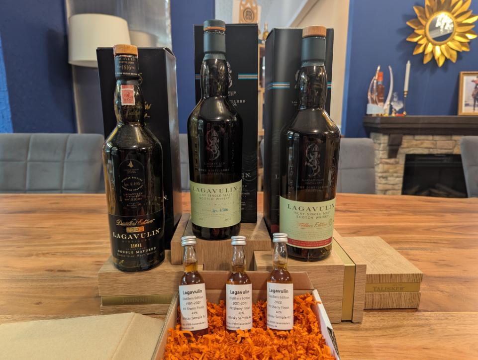 Lagavulin Distillers Edition 1991 Sampleset 43% - Image 3