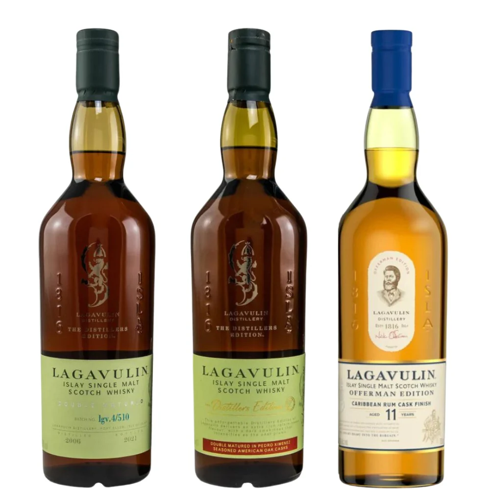 Lagavulin Sampleset ~44% 3x4cl