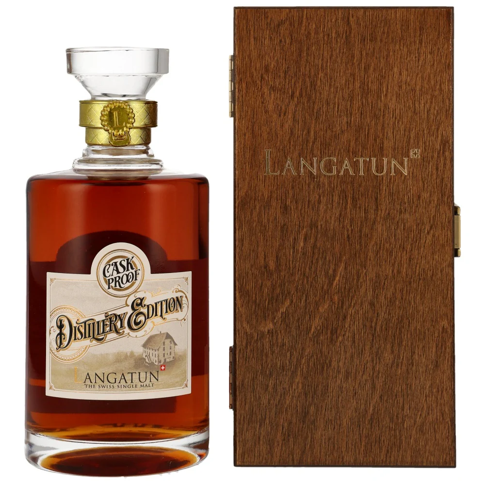 Langatun Cask Proof Distillery Edition Swiss Single Malt 61,9% 0,5l