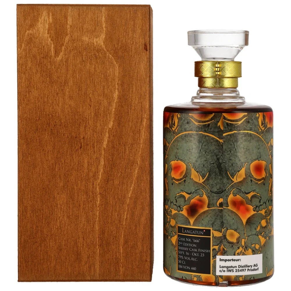 Langatun Hell Fire No.2 Swiss Single Malt Cask #666 79% 0,5l - Image 2