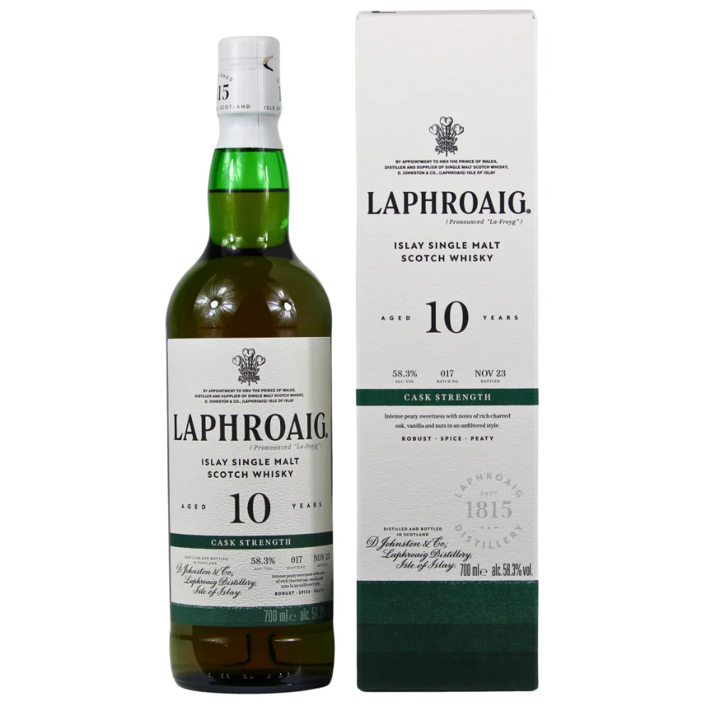 Laphroaig 10 Jahre Cask Strength Batch 17 58,3% 0,7l