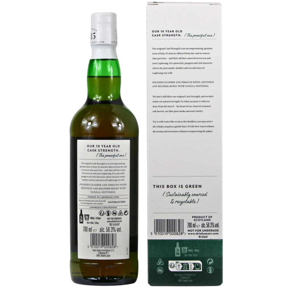 Laphroaig 10 Jahre Cask Strength Batch 17 58,3% 0,7l - Image 2