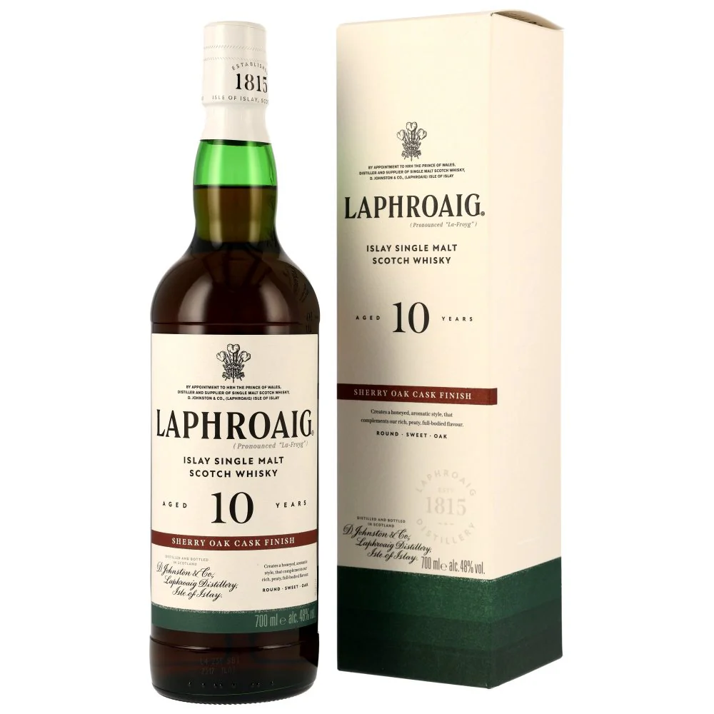 Laphroaig 10 Jahre Sherry Oak 48% 0,7l