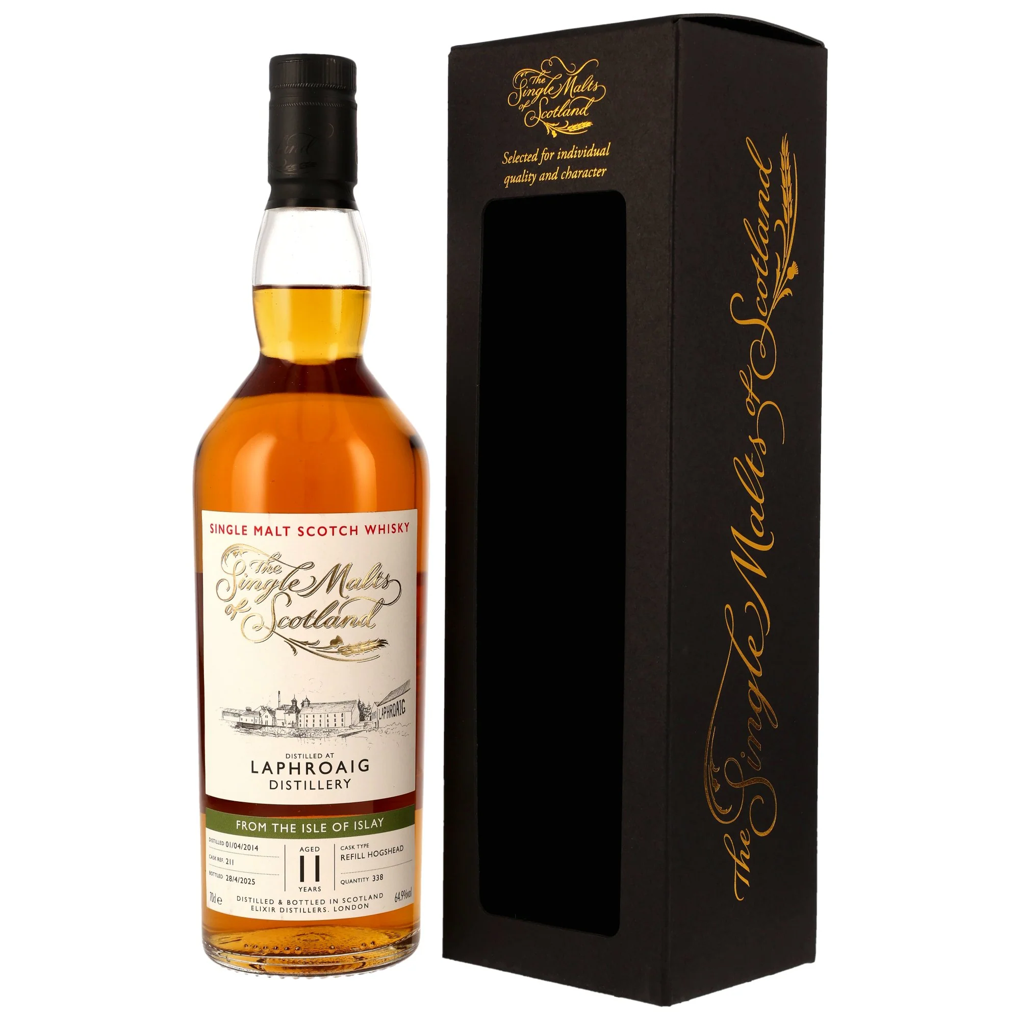 Laphroaig 11 Jahre 2014/2025 The Single Malts Of Scotland Elixir Distillers 64,9% 0,7l