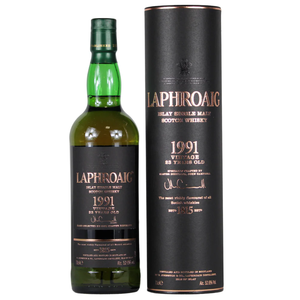 Laphroaig 23 Jahre 1991 Vintage 52,6% 0,7l