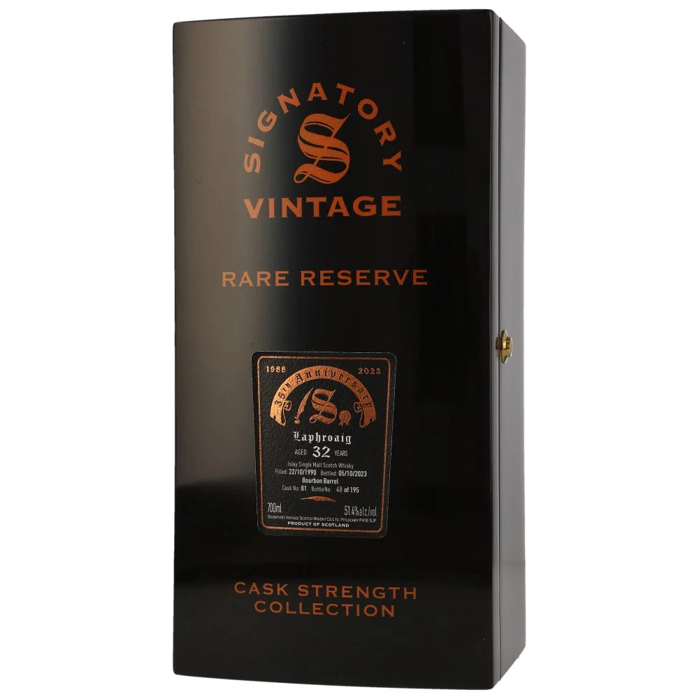 Laphroaig 32 Jahre SV 35th Anniversary Cask #81 51,4% 0,7l - Image 4
