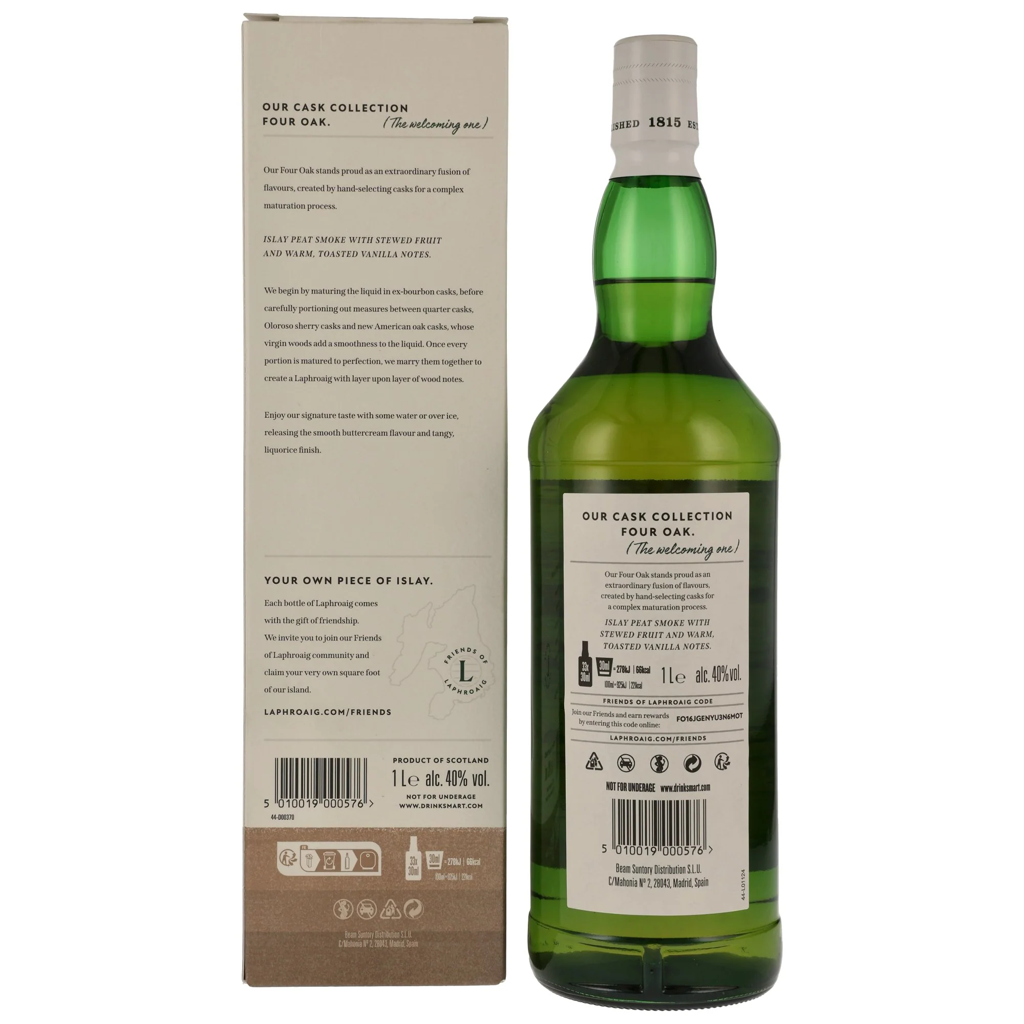Laphroaig Four Oak 40% 1,0l - Image 2