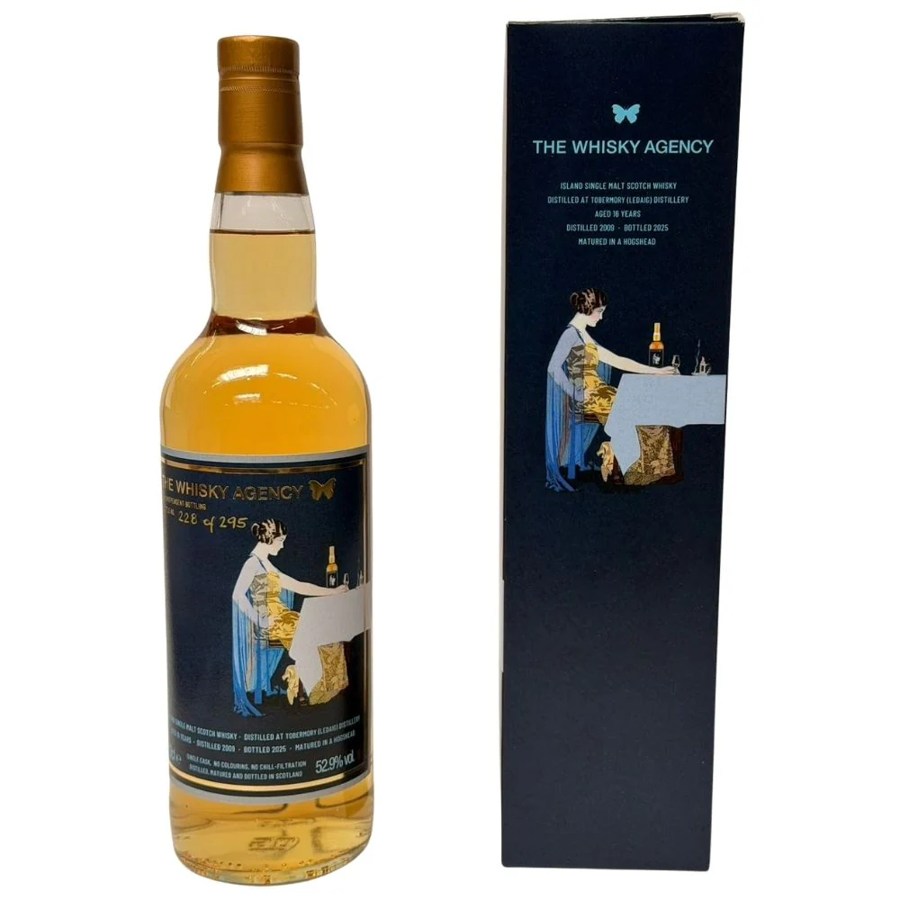 Ledaig 16 Jahre 2009/2026 The Whisky Agency 52,9% 0,7l