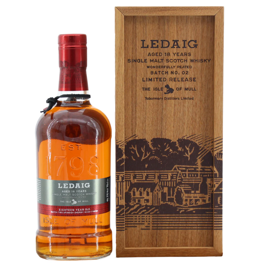 Ledaig 18 Jahre Batch 02 Limited Release 46,3% 0,7l