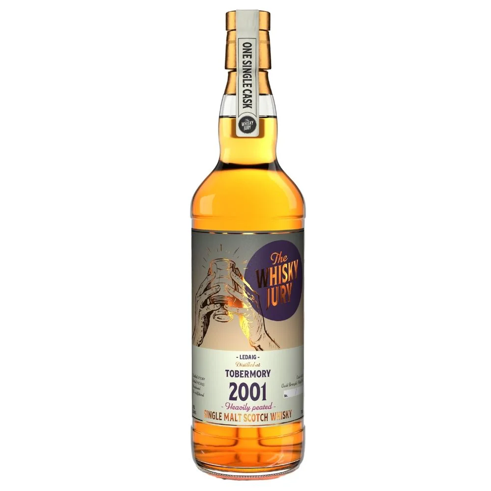 Ledaig 24 Jahre 2001/2025 The Whisky Jury 53,4% 0,7l