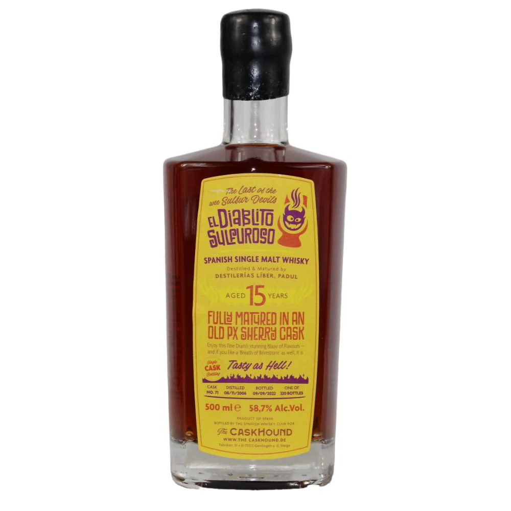 Liber El Diablito Sulfuroso 15 Jahre Cask #71  58,7% 0,5l