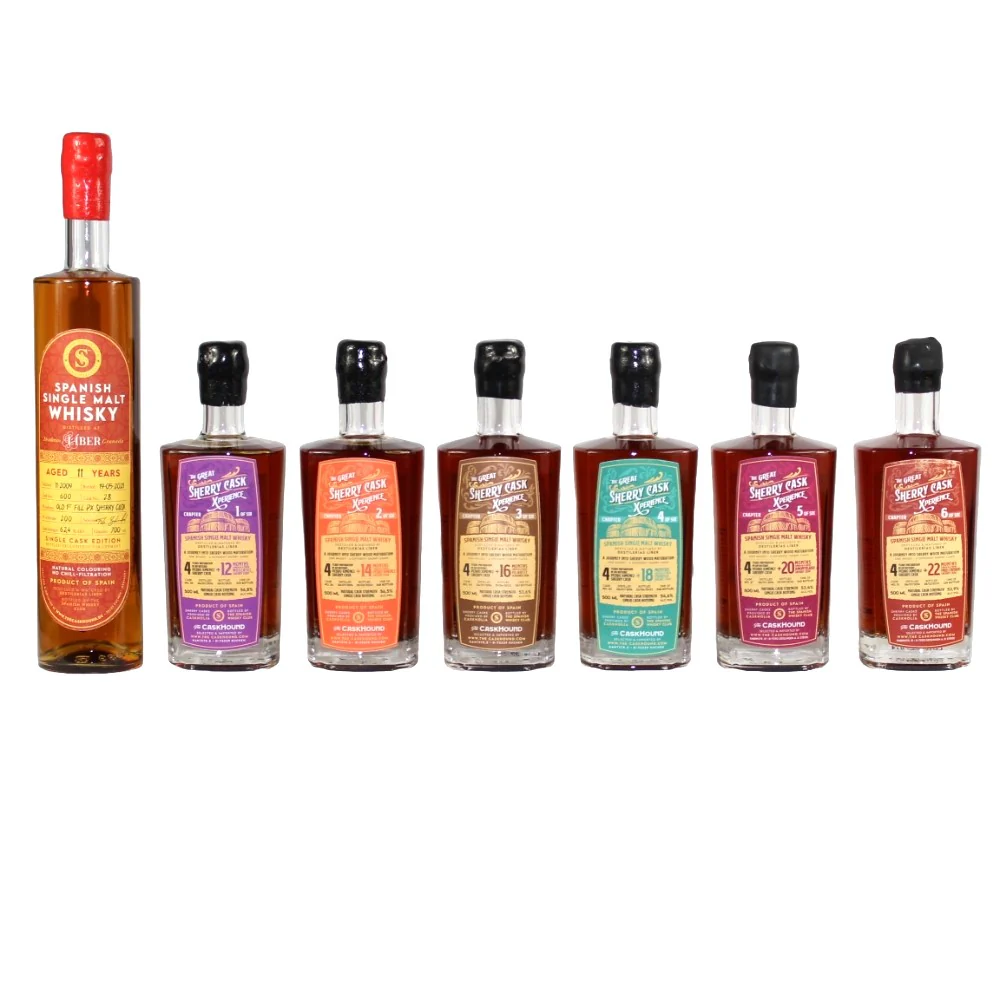 Liber The Great Sherry Cask Xperience Holzbox Set 1-6 + Liber 11 Jahre