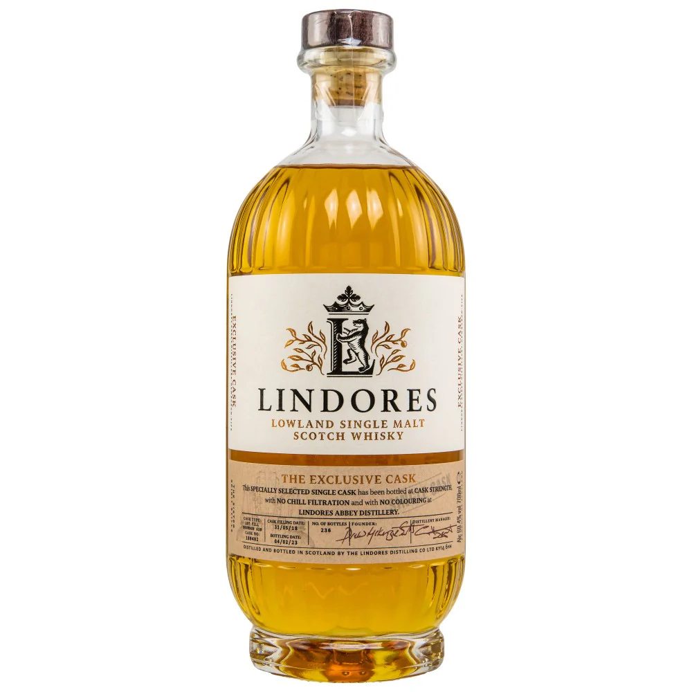Lindores Abbey 2018/2023 The Exclusive Cask Bourbon #180402 60,4% 0,7l