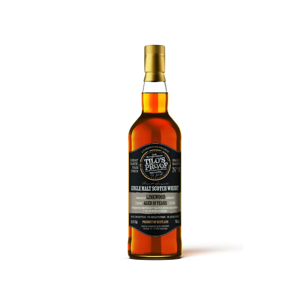 Linkwood 10 Jahre Tilo´s Proof Small Batch No. 3 51,1% 0,7l