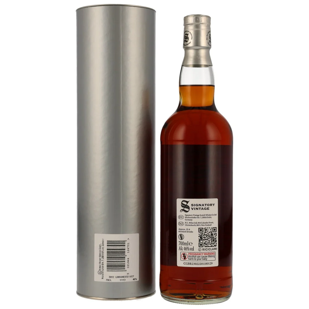 Linkwood 11 Jahre 2012/2024 Un-Chillfiltered Collection SV #204+206 46% 0,7l - Image 2