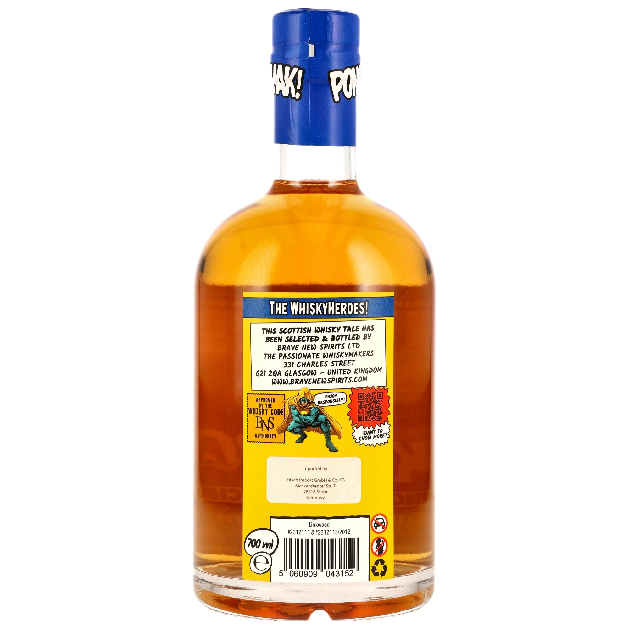 Linkwood 12 Jahre Whisky Heroes Back To the Roots - Brave New Spirits 56,7% 0,7l - Image 2