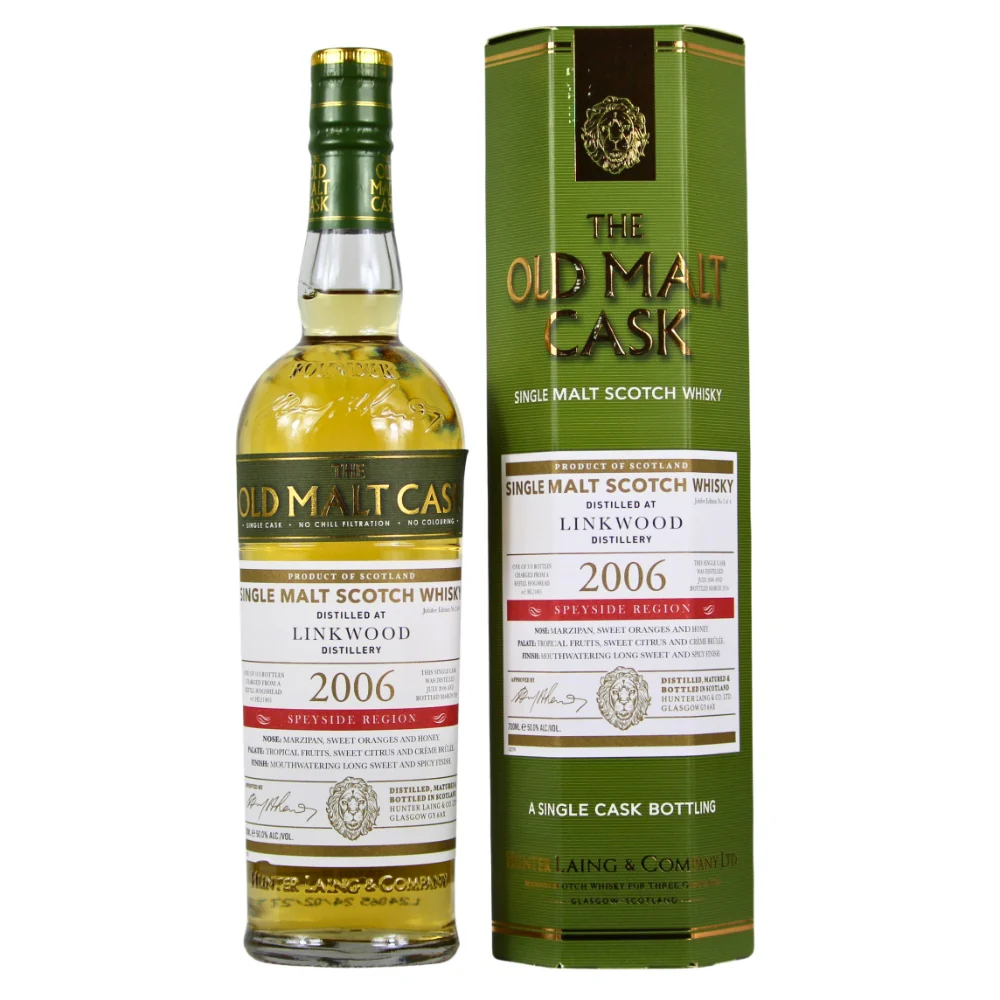 Linkwood 17 Jahre 2006/2024 Old Malt Cask Hunter Laing 50% 0,7l