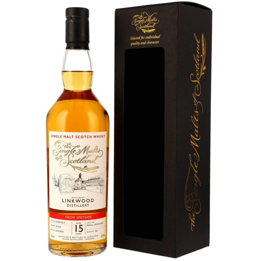 Linkwood 2010/2025 15 Jahre SMoS Refill Hogshead #301253 51,9% 0,7l