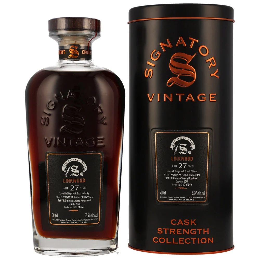 Linkwood 27 Jahre 1997/2024 Sherry Hogshead #20/4 SV 55,4% 0,7l