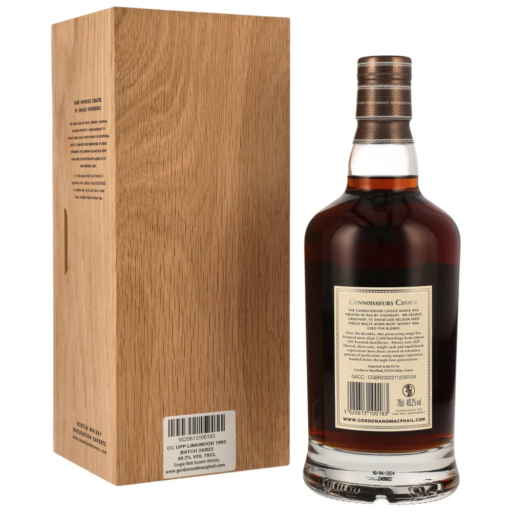Linkwood 30 Jahre 1993/2024 Connoisseurs Choice G&M #6184 49,2% 0,7l - Image 2