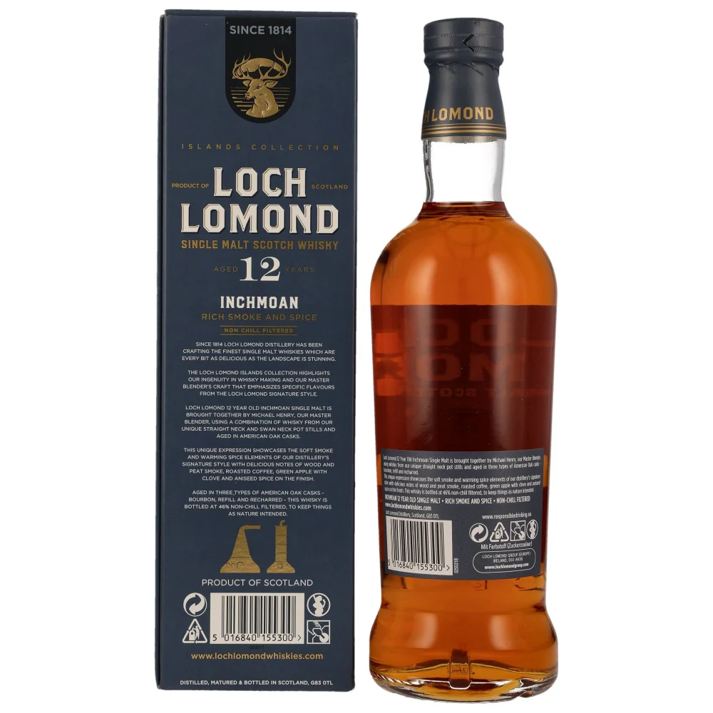 Loch Lomond 12 Jahre Inchmoan 46% 0,7l - Image 2