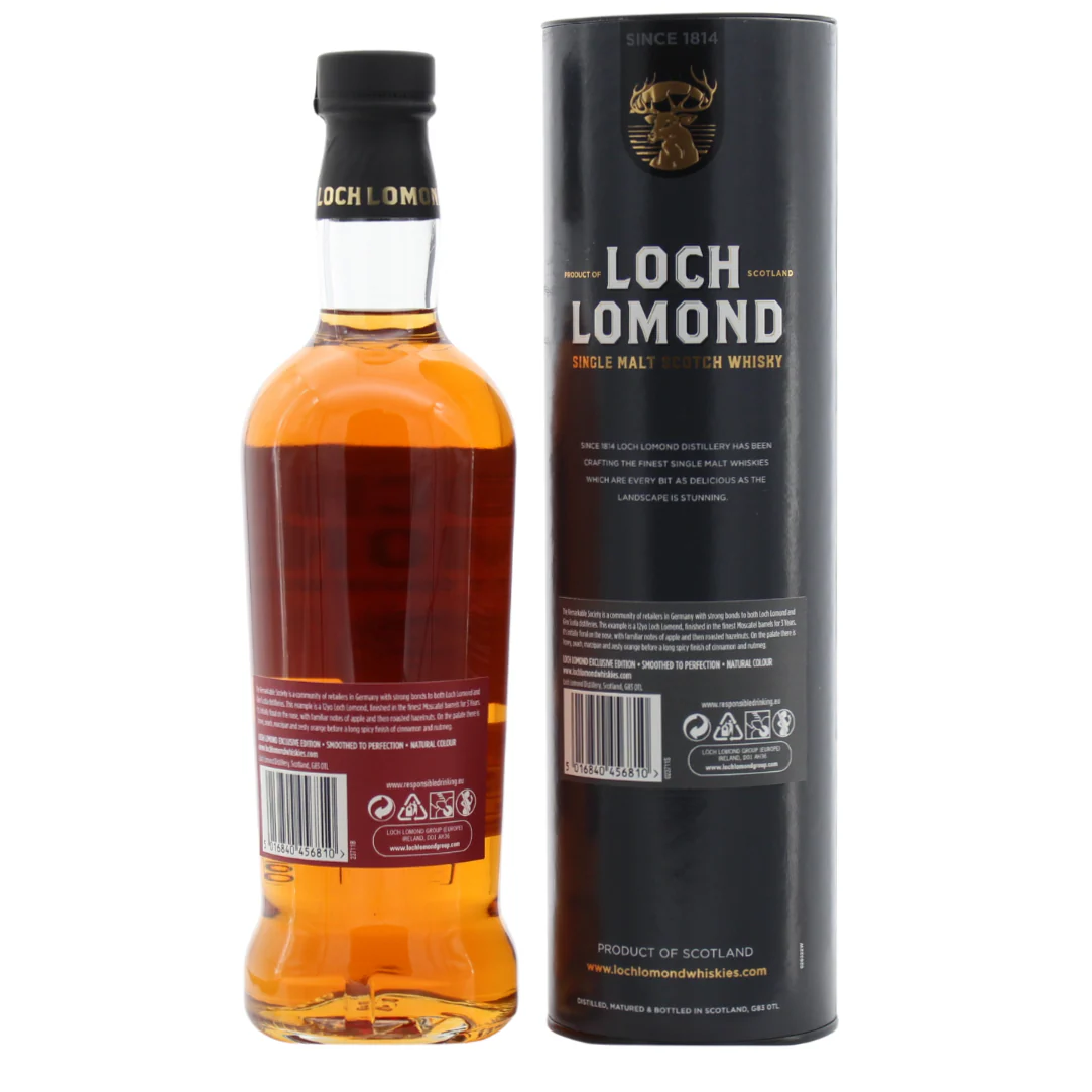 Loch Lomond 12 Jahre Remarkable Society Moscatel Finish 46% 0,7l - Image 2
