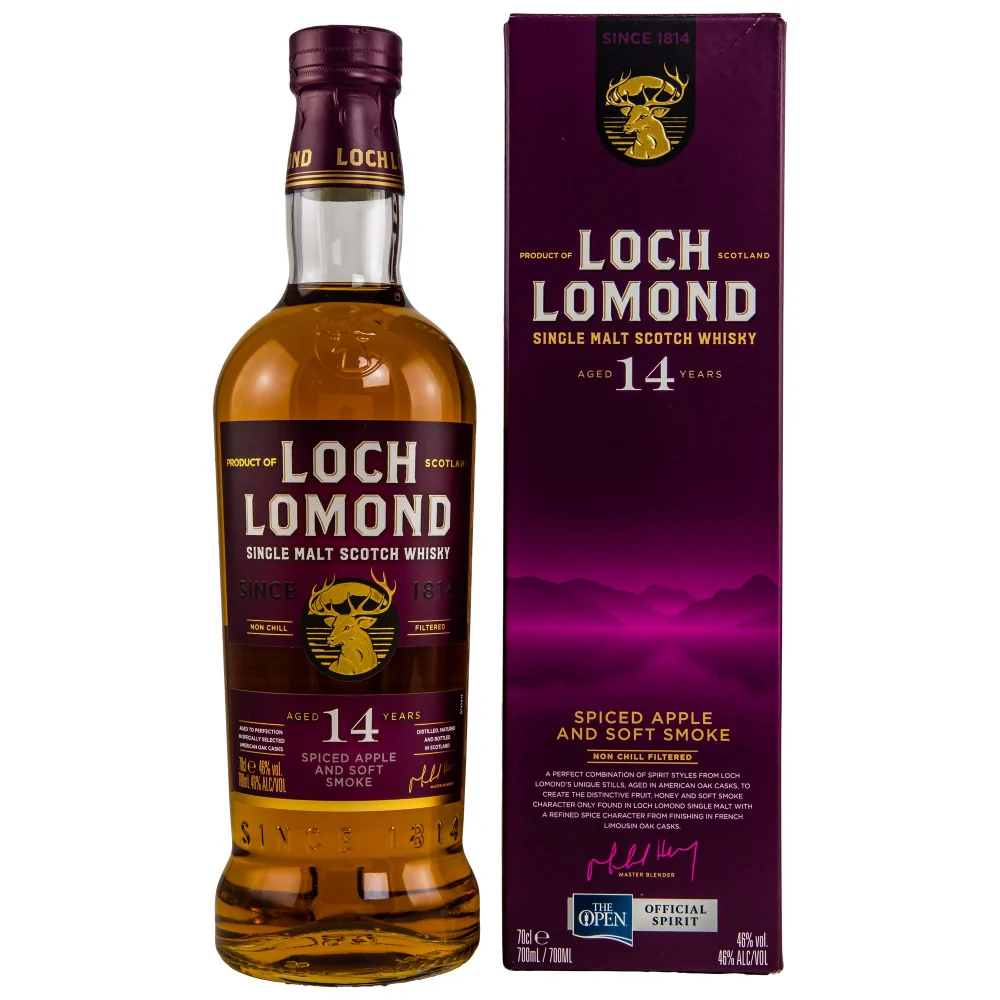 Loch Lomond 14 Jahre Spiced Apple and Soft Smoke 46% 0,7l