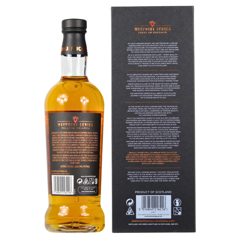 Loch Lomond 16 Jahre Waypoint Series Falls of Falloch 46,2% 0,7l - Image 2