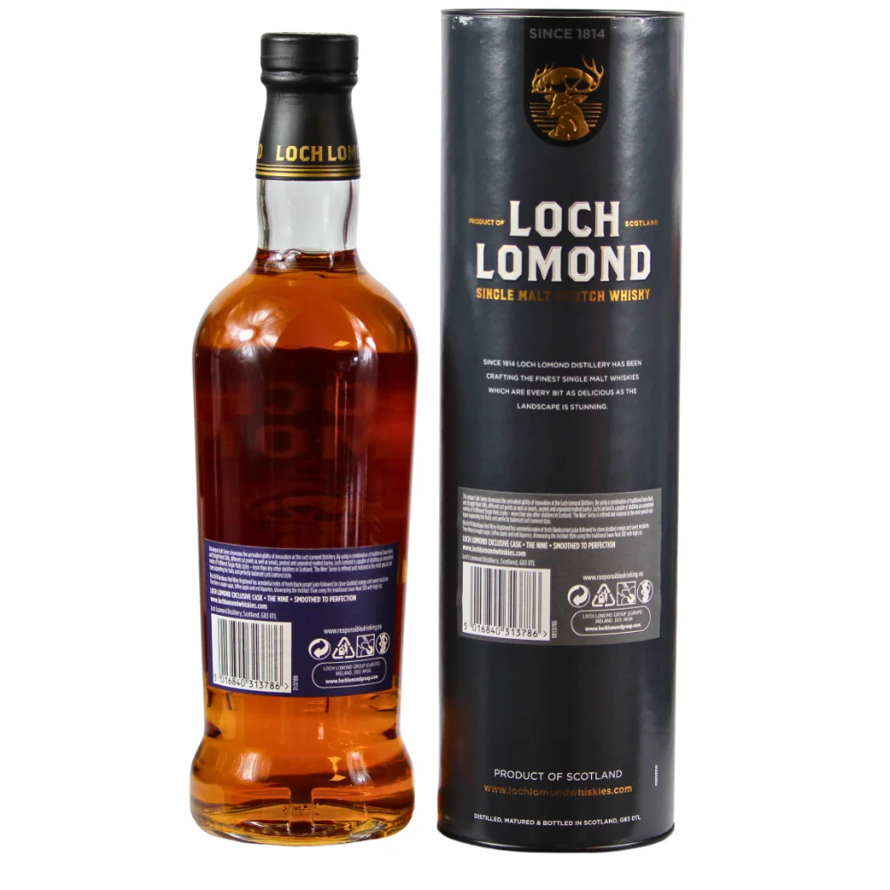 Loch Lomond The Nine 1st Fill Bodeaux Red Wine Hogshead #1 55% 0,7l - Image 2