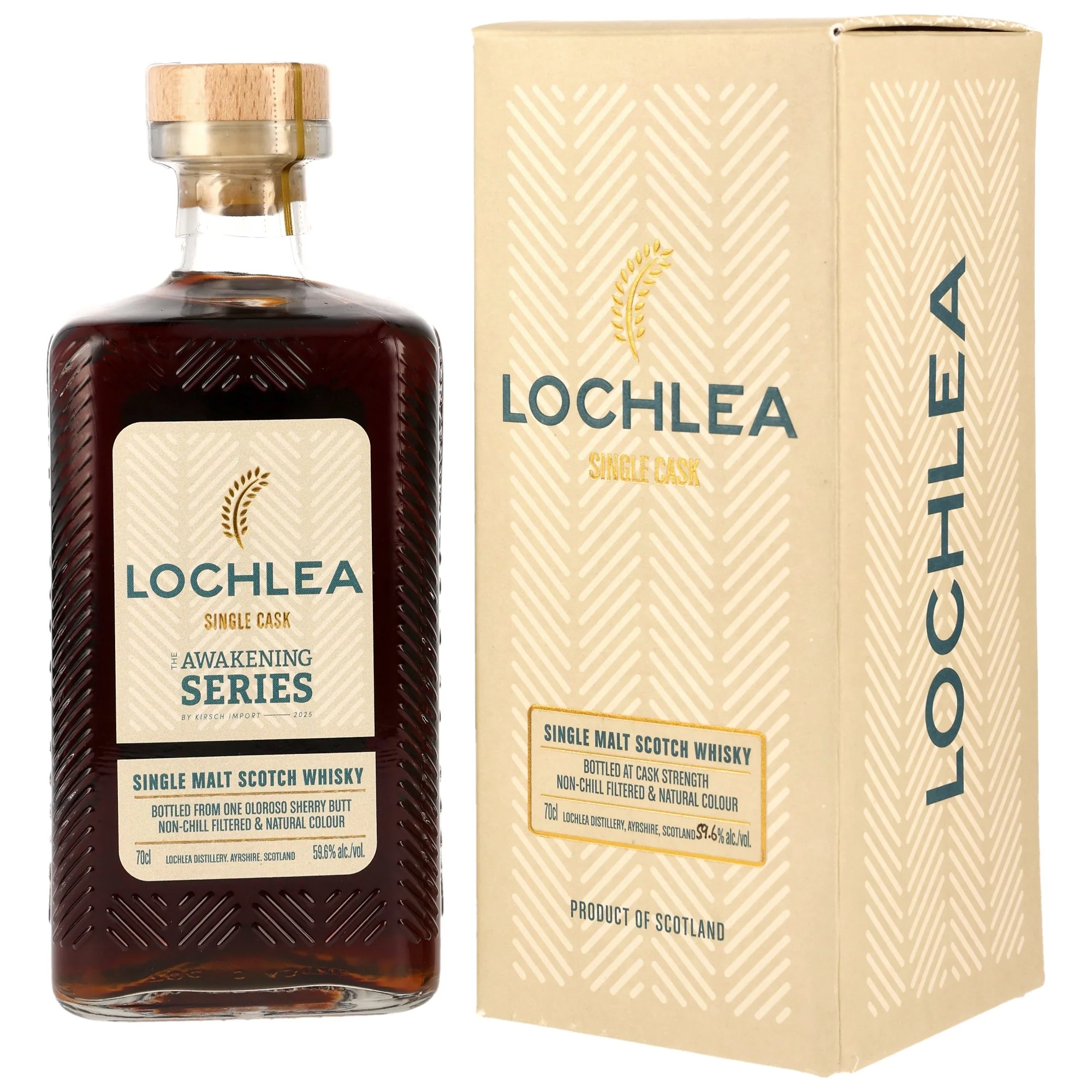 Lochlea 5 Jahre 2020/2025 Oloroso Sherry Cask #244 The Awakening Series 59,6% 0,7l