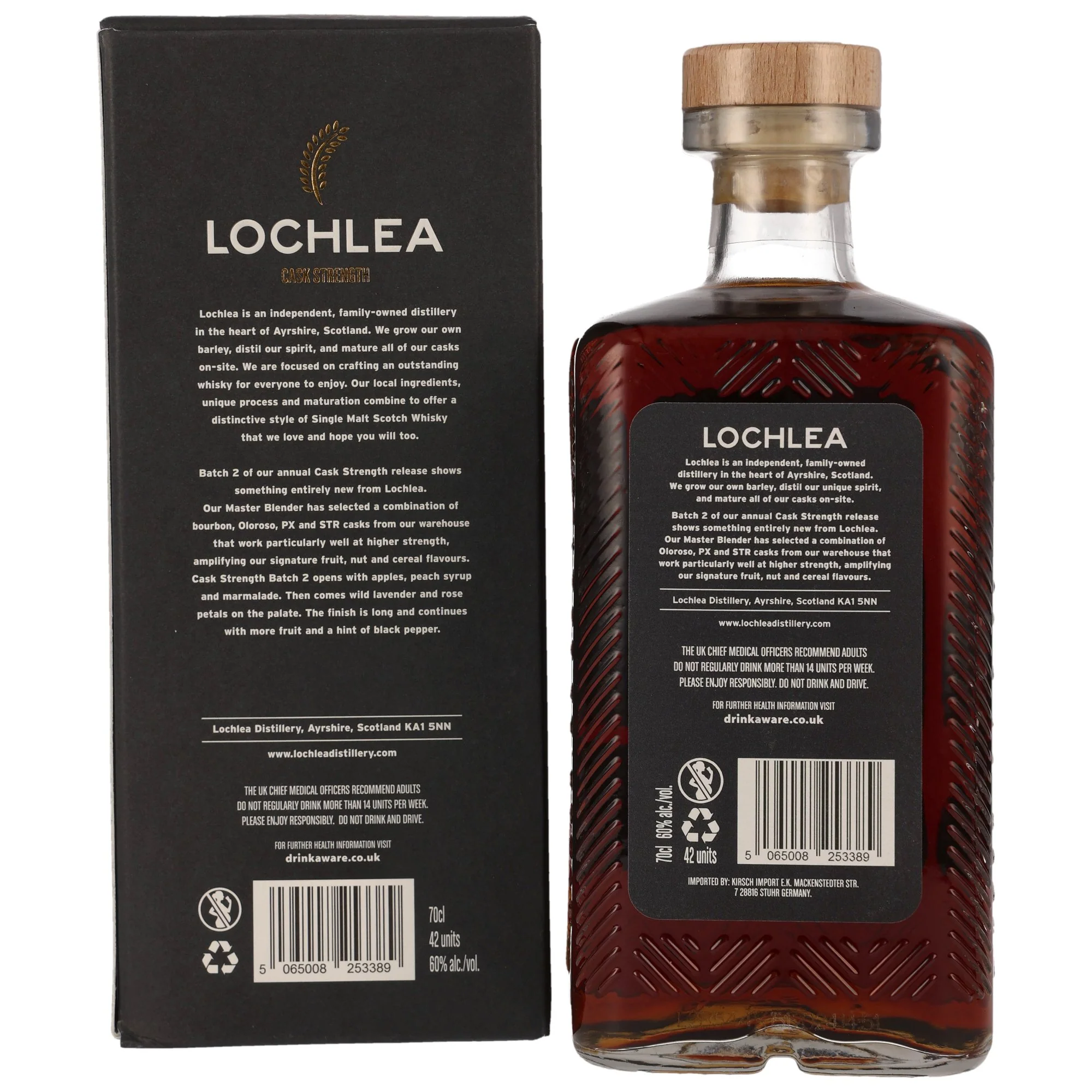 Lochlea Cask Strength Batch 2 60% 0,7l - Image 2