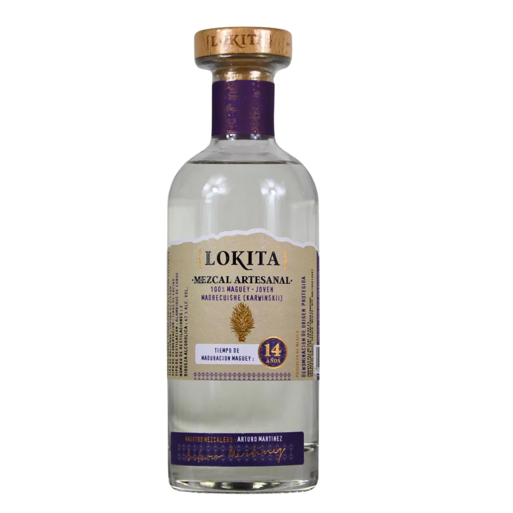 Lokita 14 Anos Maguey Mezcal Artesanal 47% 0,7l