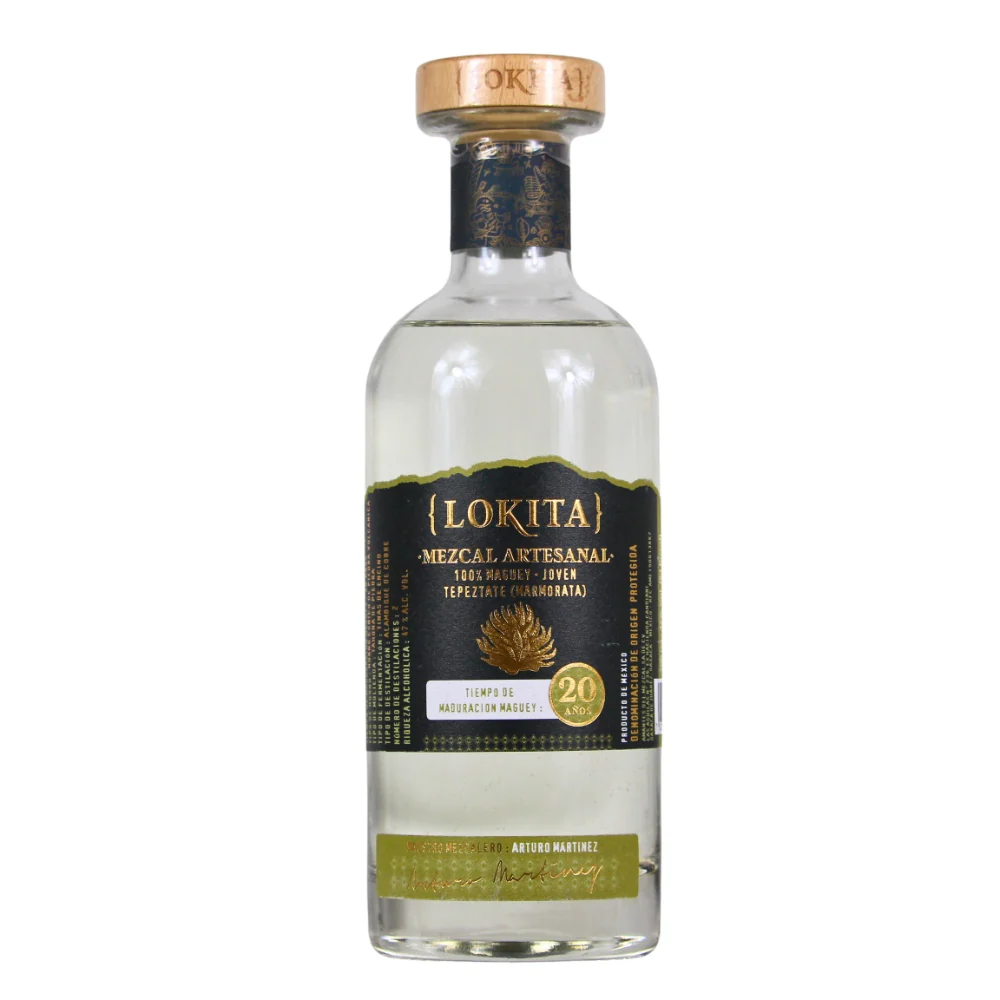Lokita 20 Anos Maguey Mezcal Artesanal 47% 0,7l