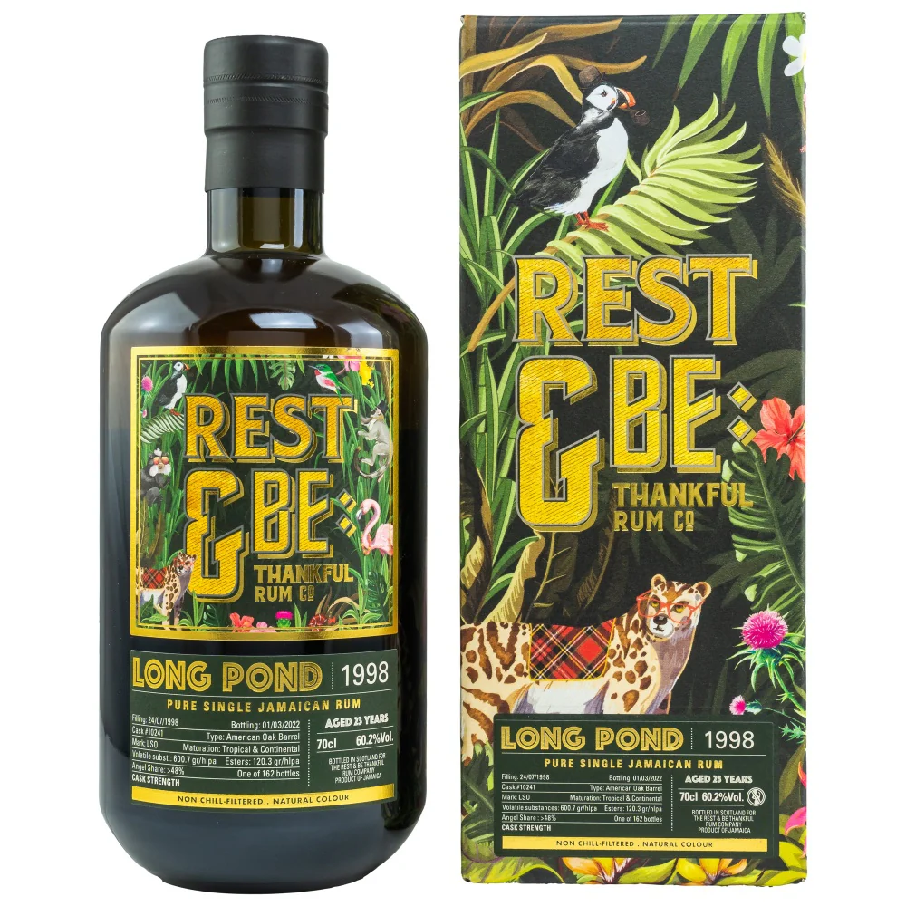 Long Pond 23 Jahre LSO Single Cask #10241 60,2% 0,7l