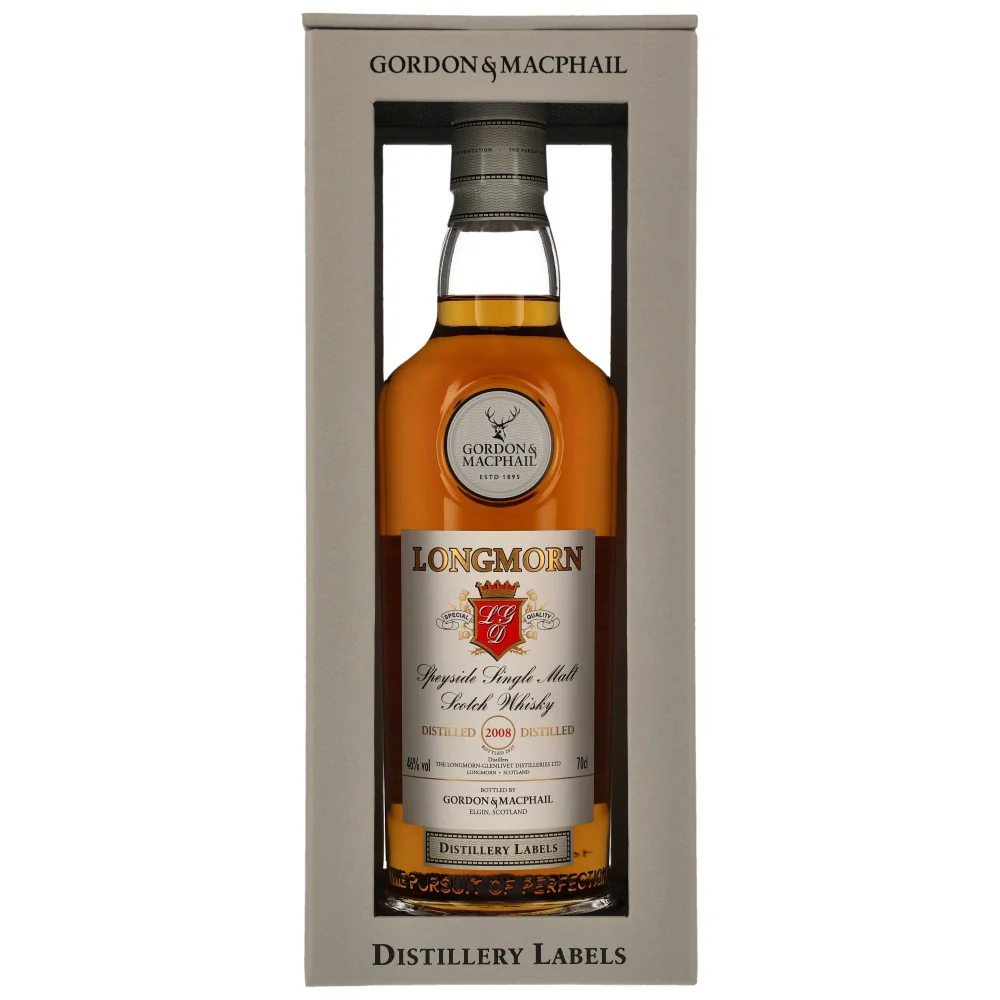 Longmorn 2008/2023 Distillery Labels Gordon & MacPhail 46% 0,7l