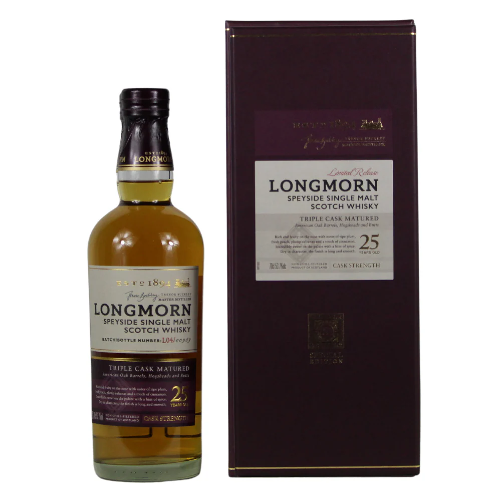 Longmorn 25 Jahre 53,7% 0,7l